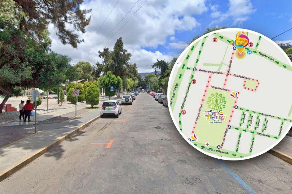 Estas calles de Pachuca estarán cerradas durante 4 días por la Feria Tradicional