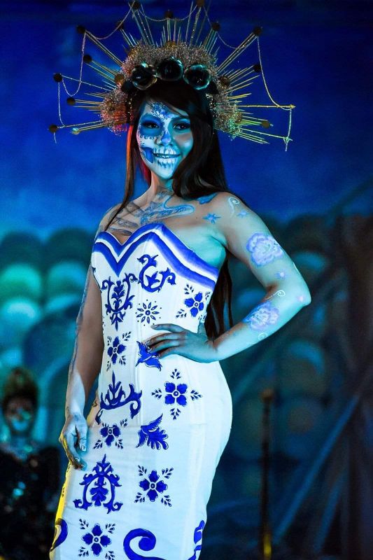 ¡Espectacular! Así fue el desfile de catrinas de Tula (fotos)