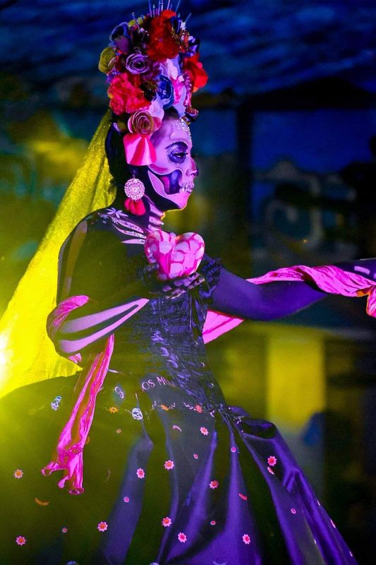 ¡Espectacular! Así fue el desfile de catrinas de Tula (fotos)