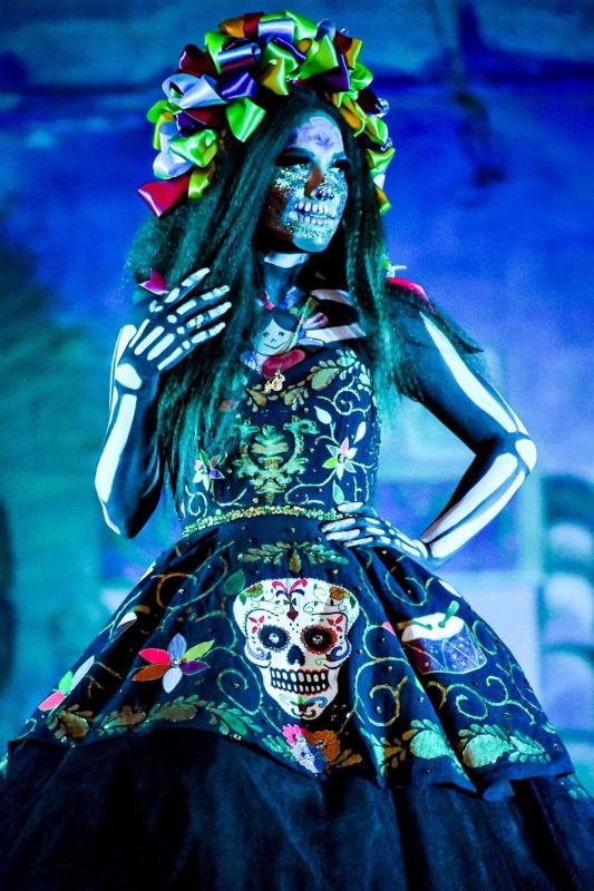¡Espectacular! Así fue el desfile de catrinas de Tula (fotos)