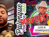 Luis R. Conriquez pospone su presentación en el Palenque de Pachuca