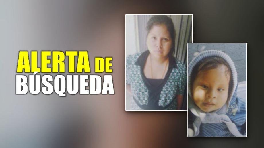 Piden ayuda para localizar a una mujer y su bebé, desaparecieron en Hidalgo