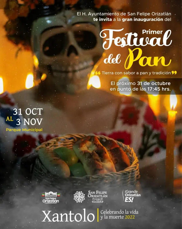 Vive el Xantolo con el Primer Festival del Pan en Hidalgo