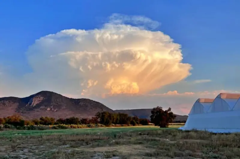 La impresionante nube tipo explosión que se vio en Pachuca y alrededores 12 La impresionante nube tipo explosión que se vio en Pachuca y alrededores