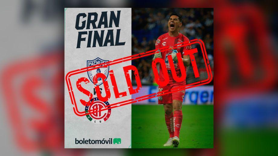 En solo 2 minutos se agotaron los boletos en venta digital para la FINAL Pachuca-Toluca