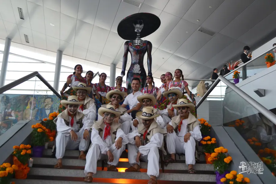 Llegó el Xantolo 2022; así se presentó en Pachuca esta bella tradición hidalguense (fotos y video)