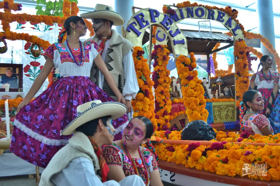 Llegó el Xantolo 2022; así se presentó en Pachuca esta bella tradición hidalguense (fotos y video)