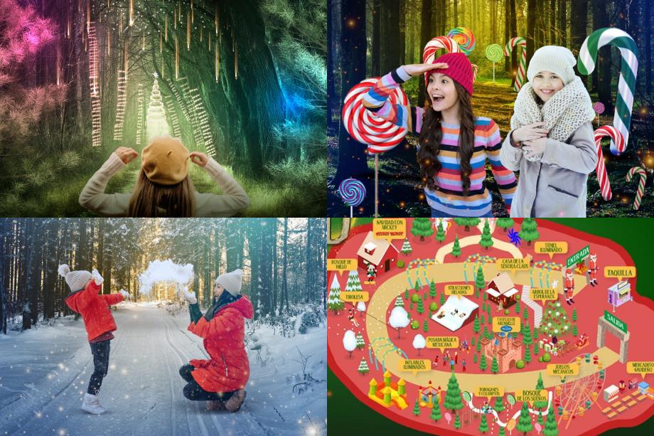 Naviland: Real del Monte tendrá gran bosque navideño con mágicas atracciones