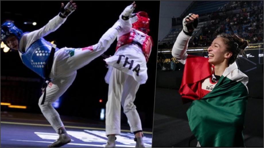 Así fue la increíble patada de último segundo de Daniela Souza, la mexicana ahora campeona mundial de taekowndo