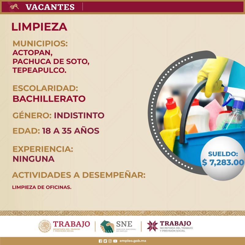 Ofrecen empleo en Pachuca para laborar en administración pública; sueldo de $7.283 5 Ofrecen empleo en Pachuca para laborar en administración pública; sueldo de $7.283
