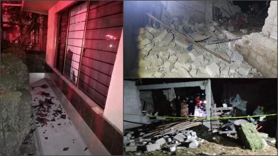 Explosión de pirotecnia daña 14 viviendas en Hidalgo