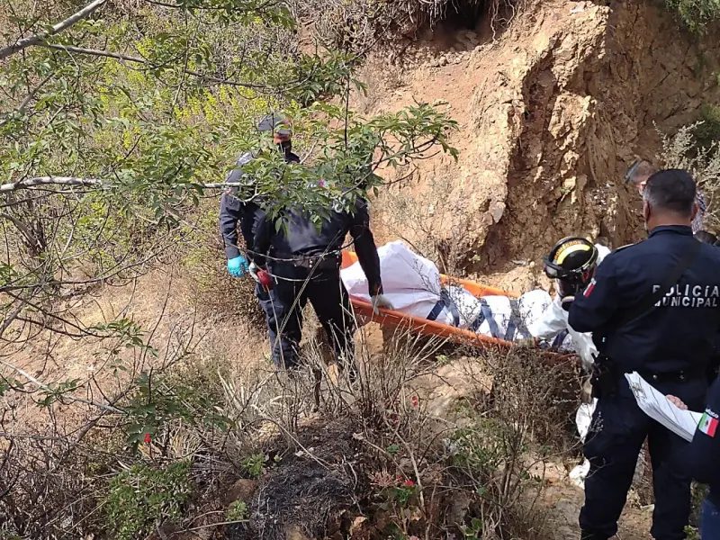 Hombre que era buscado en Pachuca aparece sin vida en el fondo de un barranco 5 Hombre que era buscado en Pachuca aparece sin vida en el fondo de un barranco