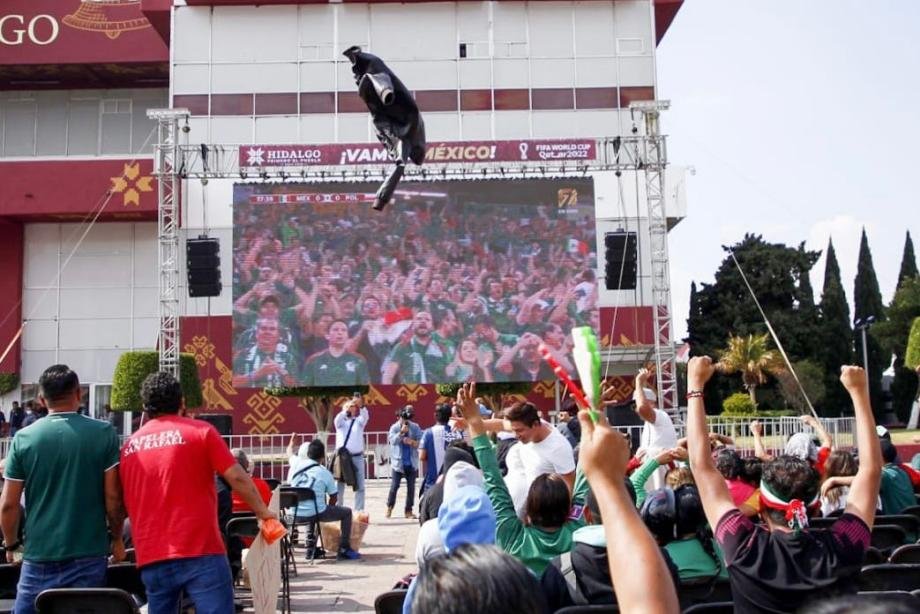 Transmitirán en pantalla gigante el México-Argentina en plaza Juárez