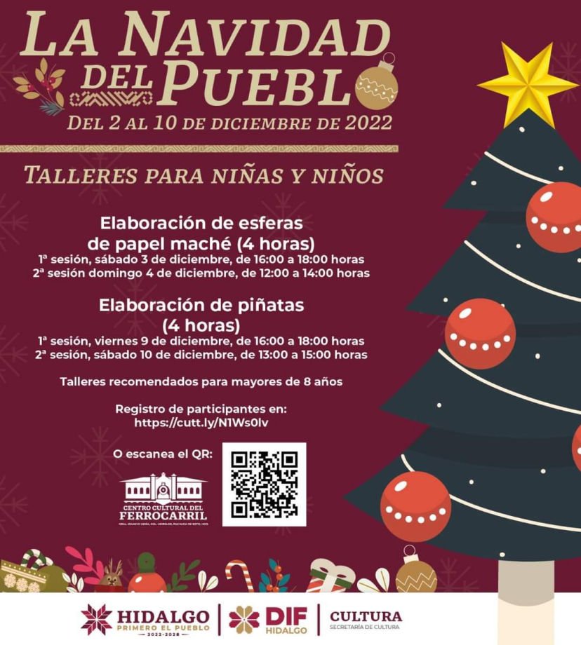 Llega la Navidad a Pachuca; este viernes: encendido del Árbol 7 Llega la Navidad a Pachuca; este viernes: encendido del Árbol