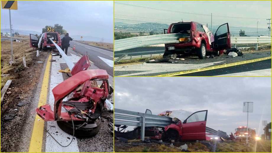 Fallece pareja y bebé queda lesionado tras fatal accidente en la México-Pachuca