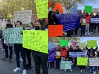 Trabajadores se manifiestan en Pachuca; acusan despidos injustificados y acoso laboral