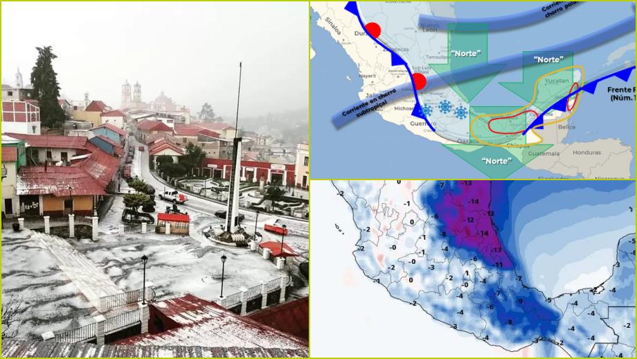 Llegará Navidad con frío ártico en Hidalgo; se esperan cencelladas