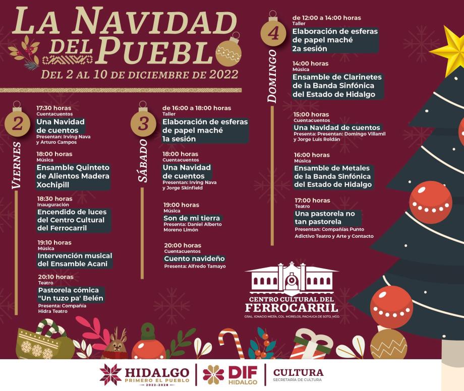 Llega la Navidad a Pachuca; este viernes: encendido del Árbol 5 Llega la Navidad a Pachuca; este viernes: encendido del Árbol