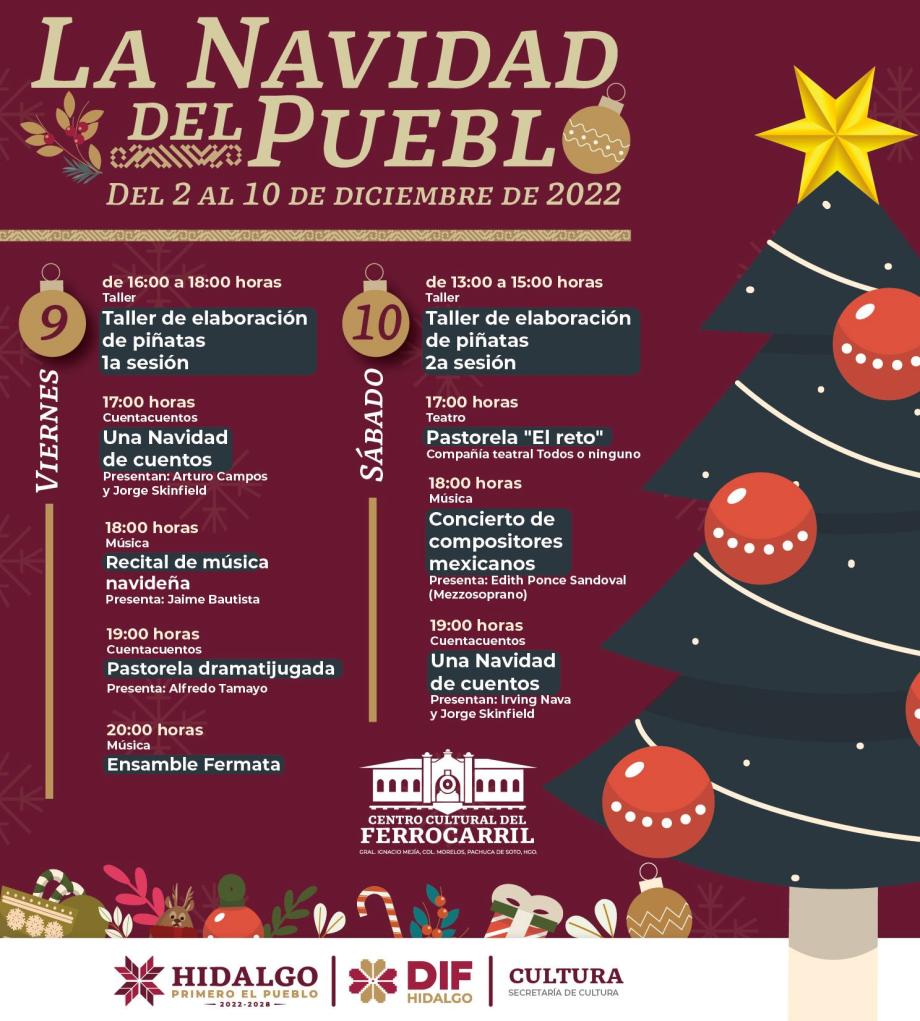 Llega la Navidad a Pachuca; este viernes: encendido del Árbol 6 Llega la Navidad a Pachuca; este viernes: encendido del Árbol