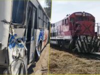 Tren impacta a autobús de Tizayuca en la México-Pachuca