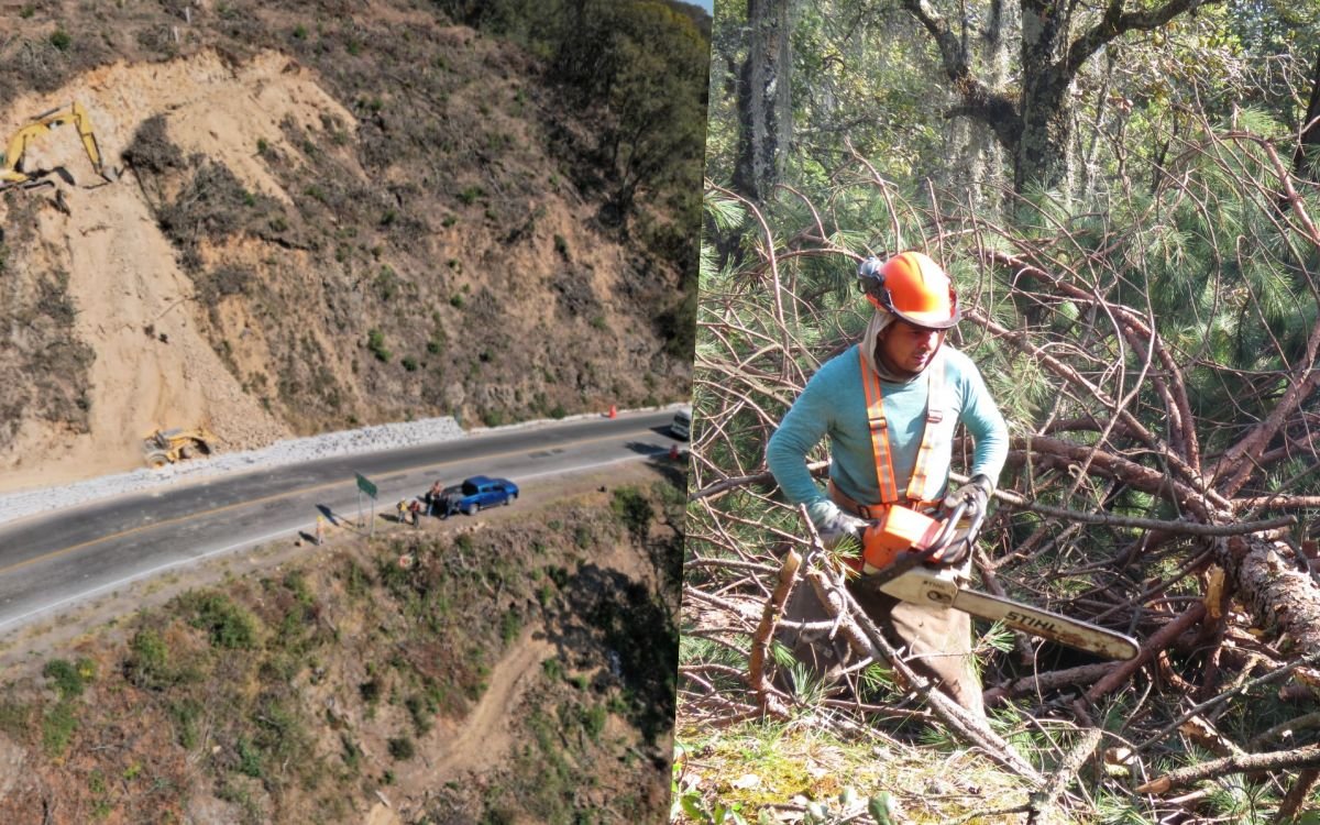 SICT emite aclaración por el impacto ambiental en las obras de la carretera Real del Monte - Huasca