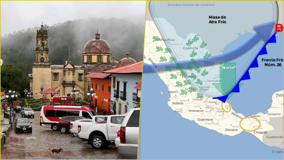 Se acercan dos frentes fríos y una vaguada polar