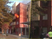 Arde departamento de la colonia Juan C. Doria, en Pachuca | VIDEO
