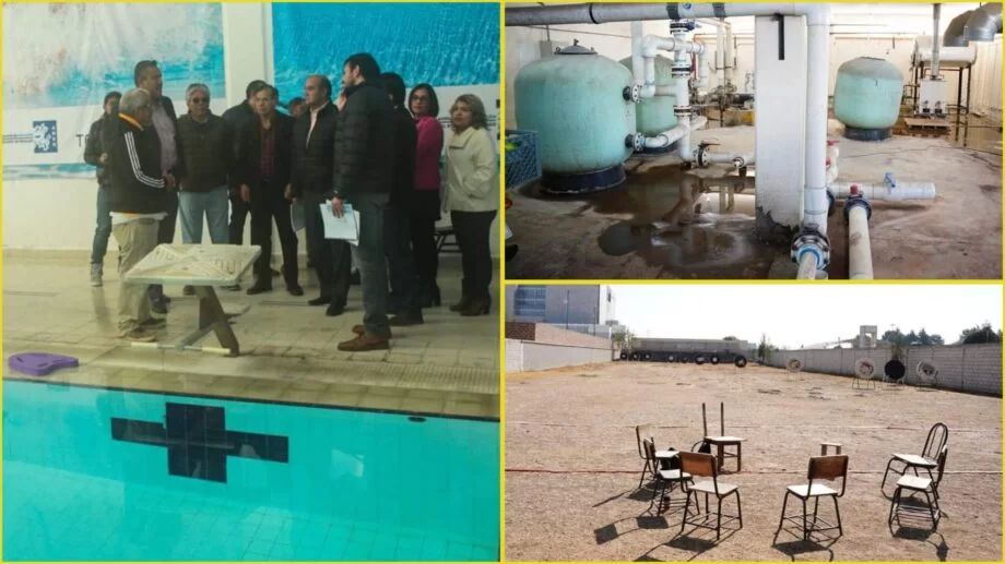 En deplorables condiciones, así están las instalaciones del Instituto Hidalguense del Deporte