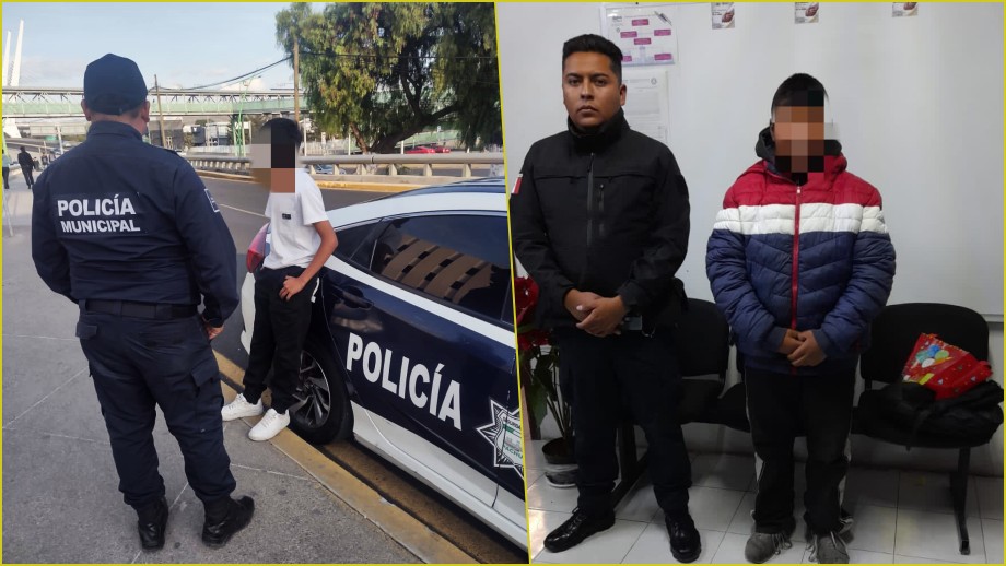 Localizan a dos niños que estaban extraviados en Pachuca