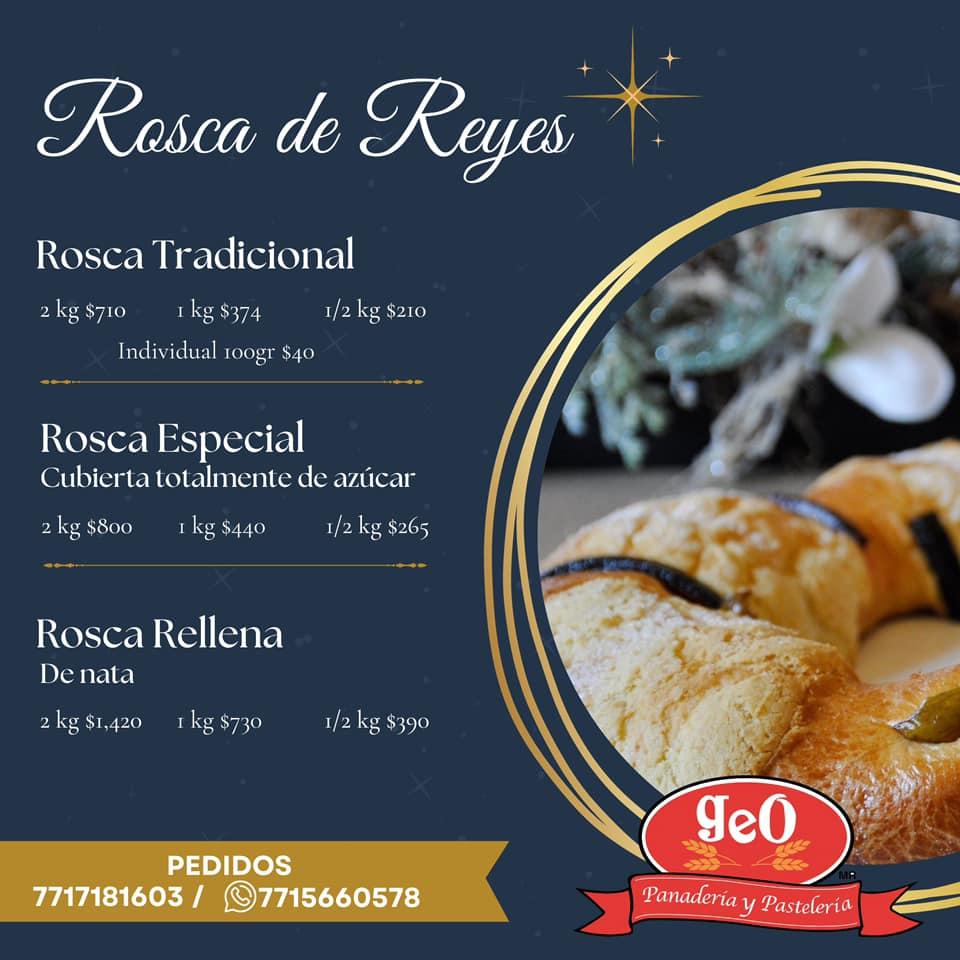 Estas son las roscas de reyes que la gente recomienda en Pachuca
