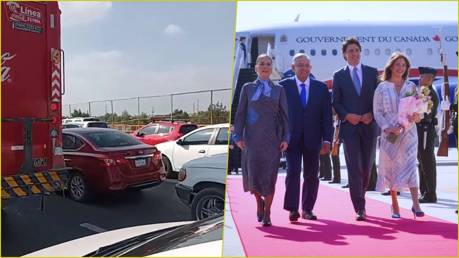 Cierran la autopista México-Pachuca por llegada de Justin Trudeau al AIFA este lunes