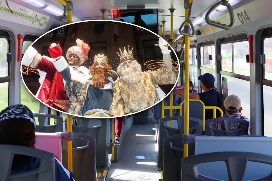 Si los Reyes Magos andan sin camello, podrán usar el Tuzobús con horario extendido