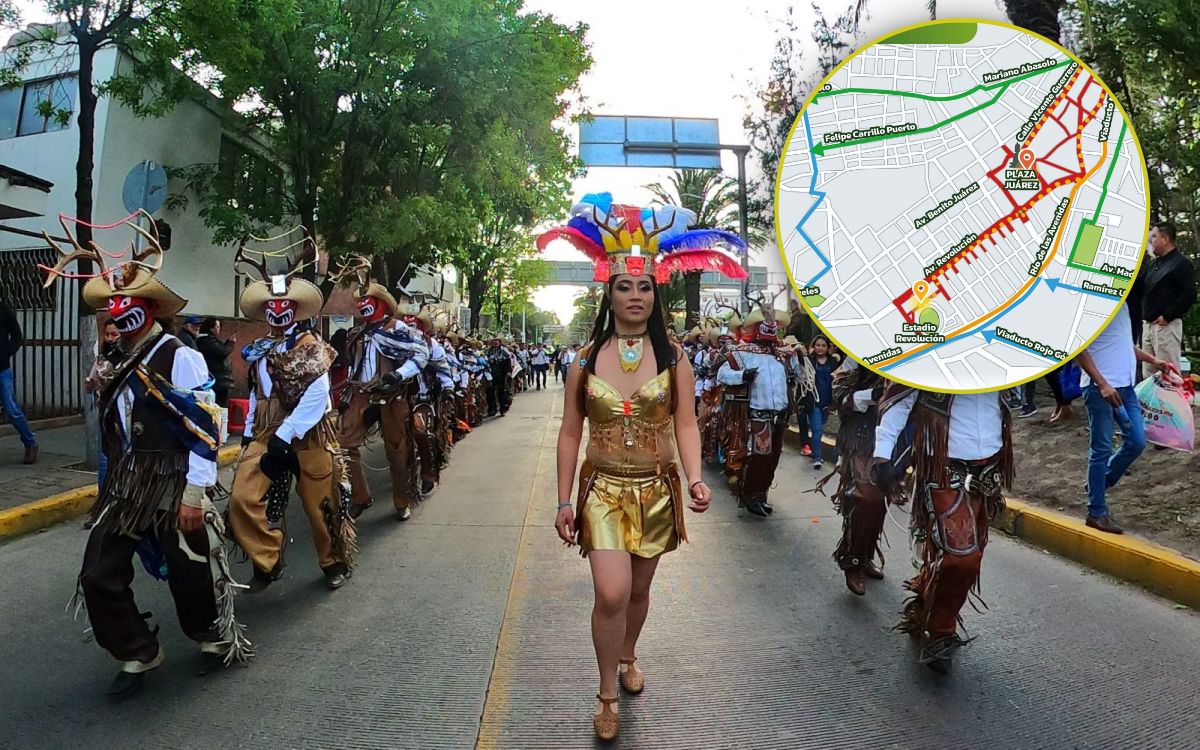 Estas calles de Pachuca estarán cerradas por el desfile de los carnavales