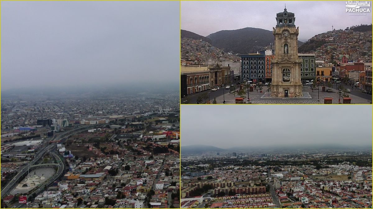 Así luce el frente frío 31 este sábado sobre Pachuca | fotos y video