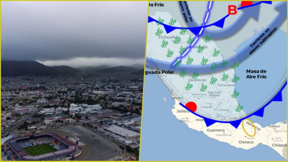 Se acerca un nuevo frente frío que cubrirá a Hidalgo
