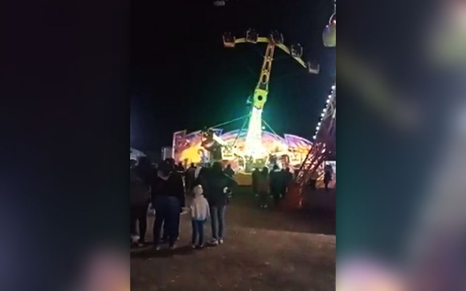 Volvió a suceder; otro incidente en la feria de Tizayuca con falla en juego mecánico