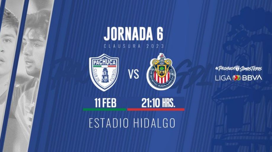 Sábado futbolero: Pachuca vs. Chivas en el estadio Hidalgo