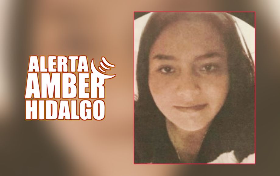 #AlertaAmber ⚠ Karen Ximena desapareció en Hidalgo; piden ayuda para encontrarla