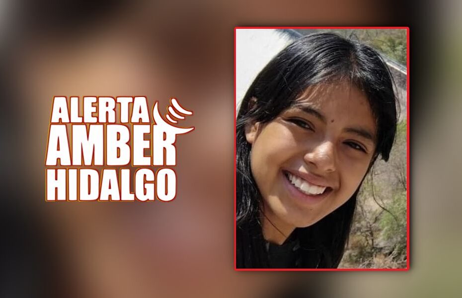 #AlertaAmber ⚠️ Activan búsqueda en Hidalgo por desaparición de Karol Jacquelin