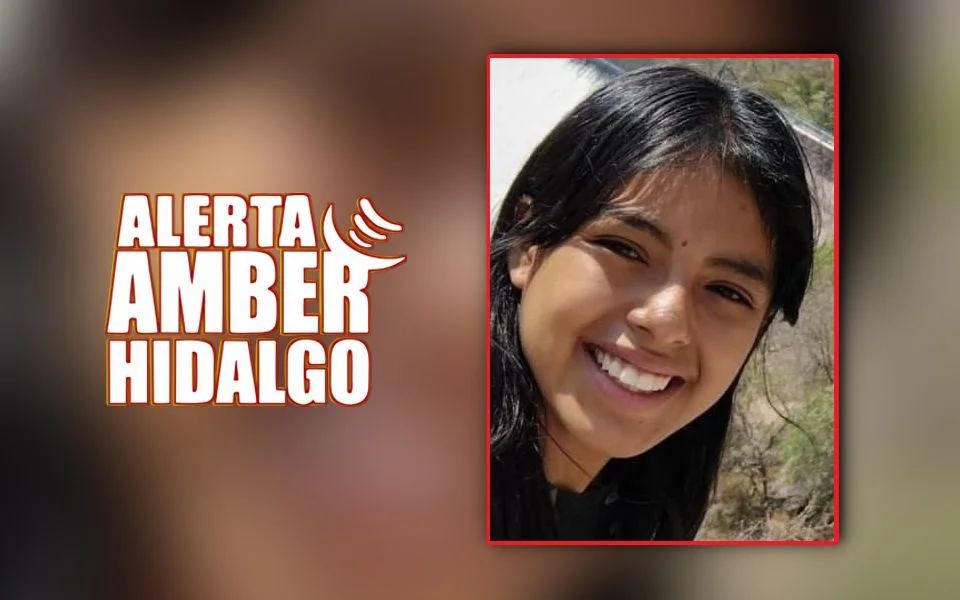 #AlertaAmber ⚠️ Activan búsqueda en Hidalgo por desaparición de Karol Jacquelin