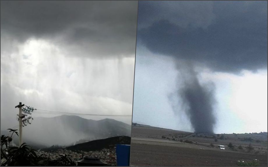 Pronostican más tormentas, tolvaneras y posibilidad de torbellinos en Hidalgo