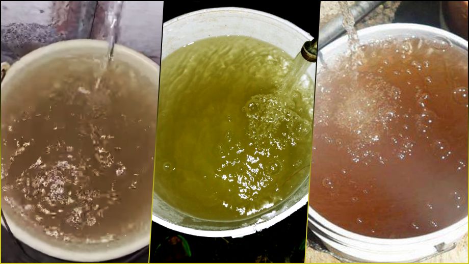 #Videos 🥃 Agua potable llega sucia a colonias de la zona metropolitana de Pachuca
