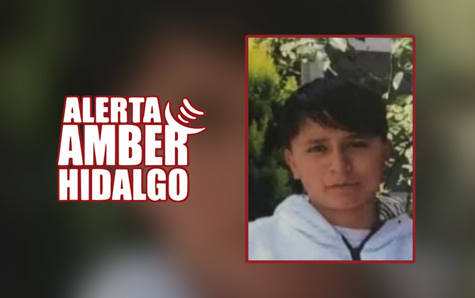 #AlertaAmber ⚠ Mildred Betzabe desapareció en Hidalgo; piden ayuda para encontrarla