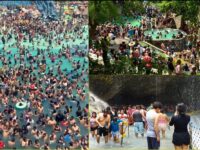 #Saturados 😱 Así lucen los balnearios de Hidalgo este fin de semana (fotos)