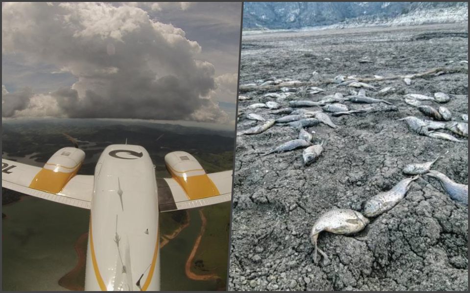 Podrían bombardear nubes para combatir la sequía extrema que se vive en Hidalgo