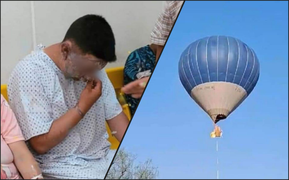 #Detenido 🚨 Hospitalizado bajo custodia en Hidalgo el operador del globo siniestrado en Teotihuacán