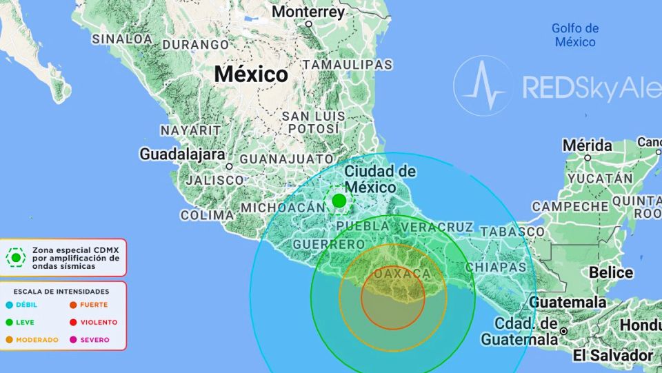 #Sismo ⚠️ Tiembla en México: se activan las alertas en el centro del país