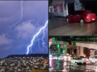 Se cae el cielo este miércoles en Pachuca (fotos y videos)