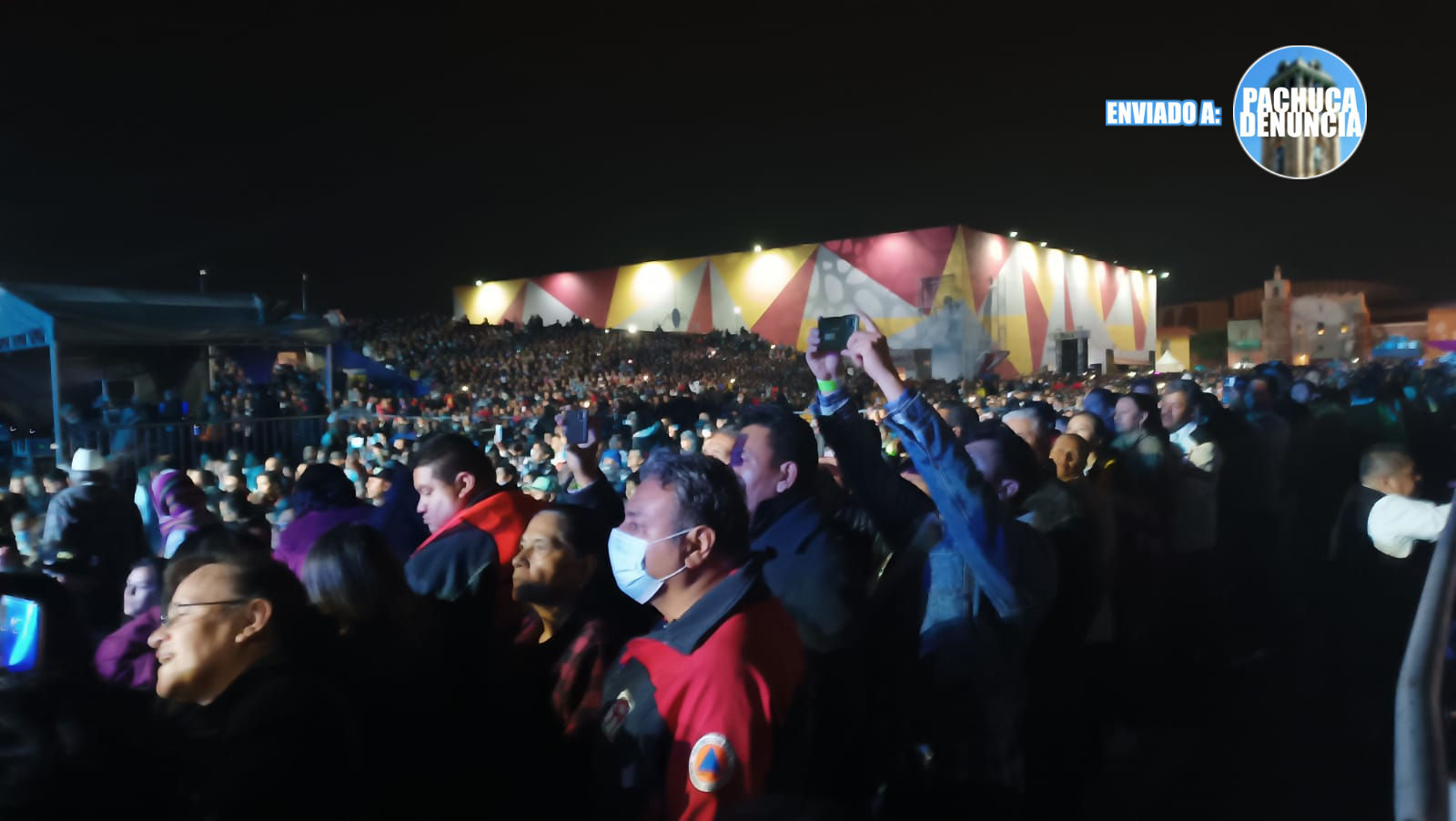 Caos en concierto de Marco Antonio Solís en Pachuca