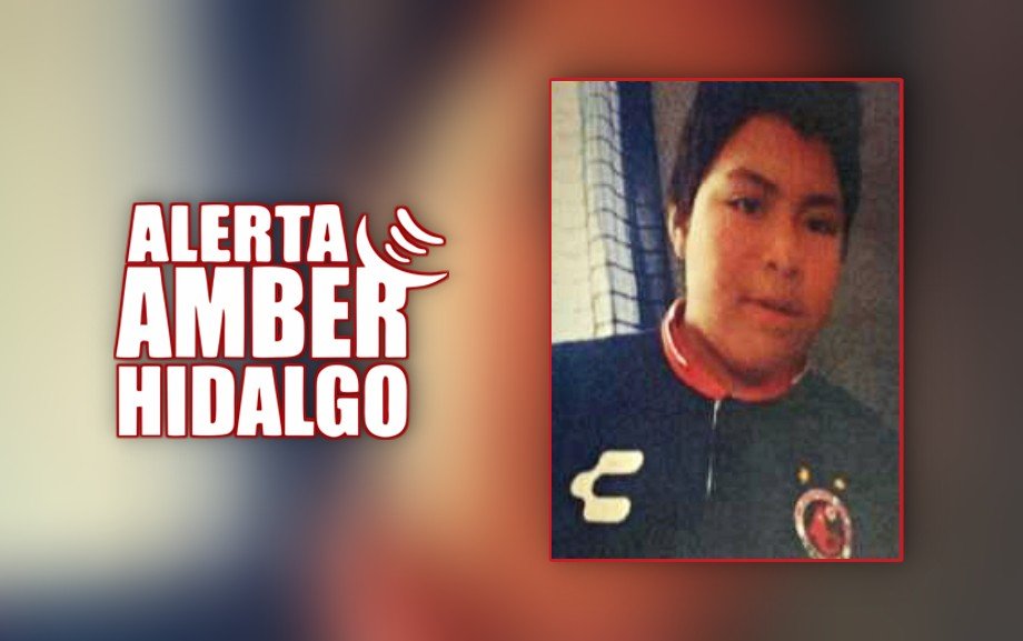 Activan Alerta Amber por menor desaparecido en Pachuca